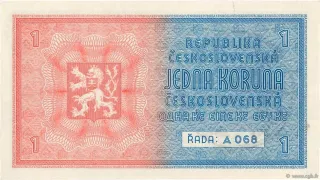 Czech Republic 1 Koruna, 1939 reverse